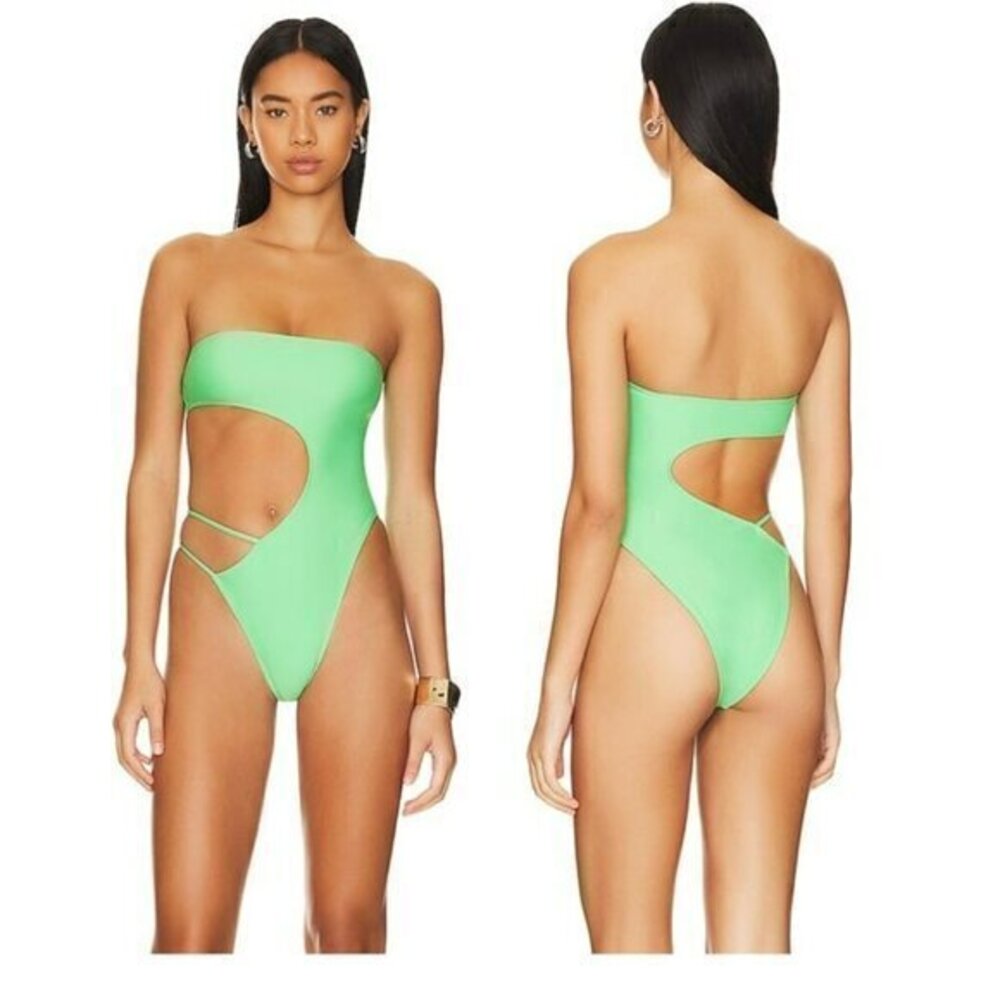 Lovers and Friends Rock with You One Piece - Kiwi Green